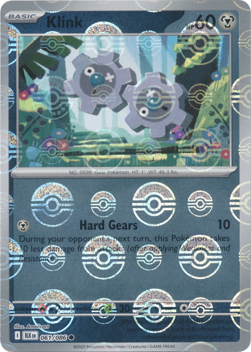 Klink (Poke Ball Pattern)