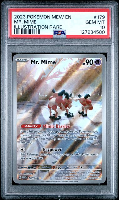 MR. MIME - 2023 151 MEW 179 - PSA 10 π