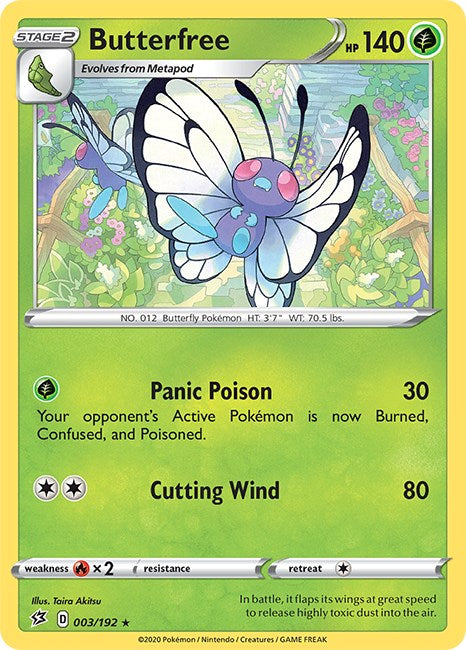 Butterfree [SWSH02 - 003/192]