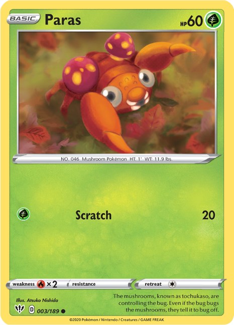 Paras [SWSH03 - 003/189]