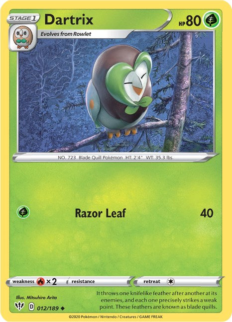 Dartrix [SWSH03 - 012/189]