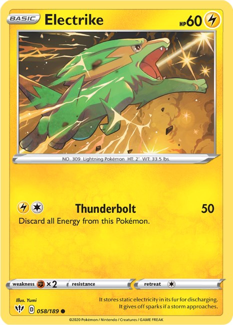 Electrike [SWSH03 - 058]