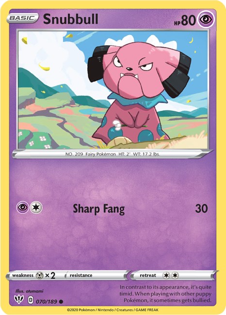 Snubbull [SWSH03 - 070/189]