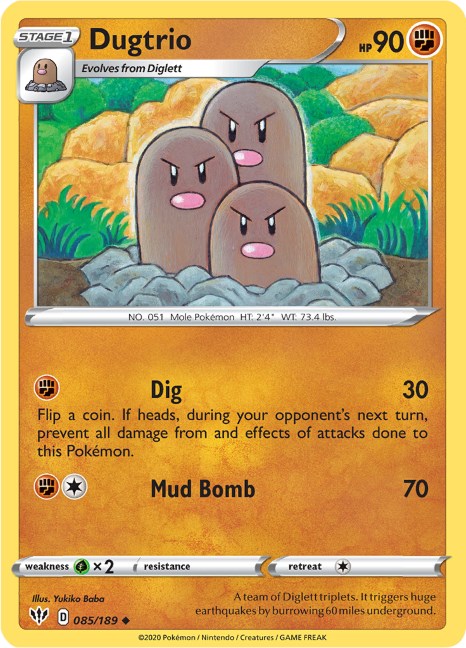 Dugtrio [SWSH03 - 085/189]