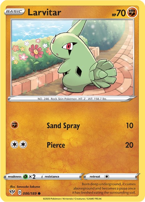 Larvitar [SWSH03 - 086/189]
