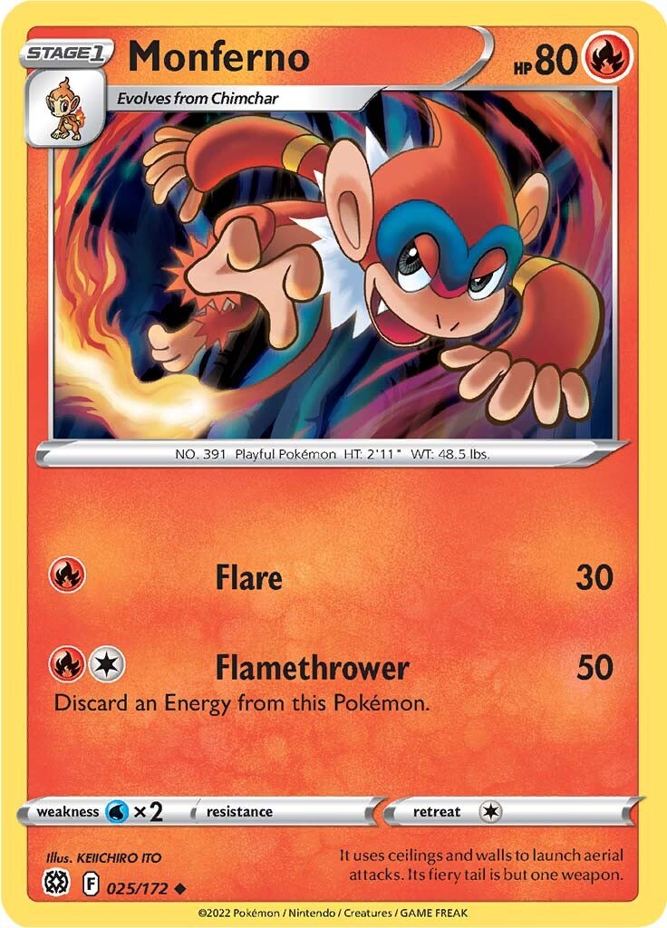 Monferno [SWSH09 - 025]