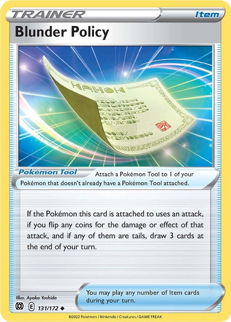 Blunder Policy [SWSH09 - 131]