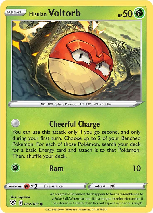 Hisuian Voltorb [SWSH10 - 002]