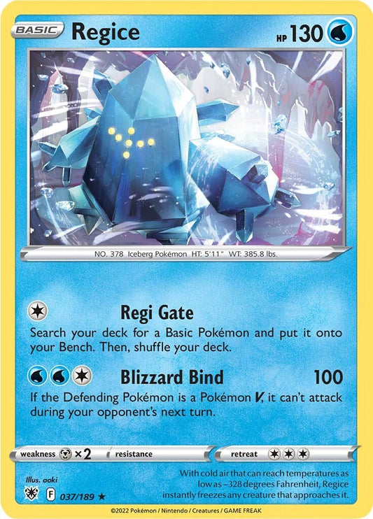 Regice [SWSH10 - 037]