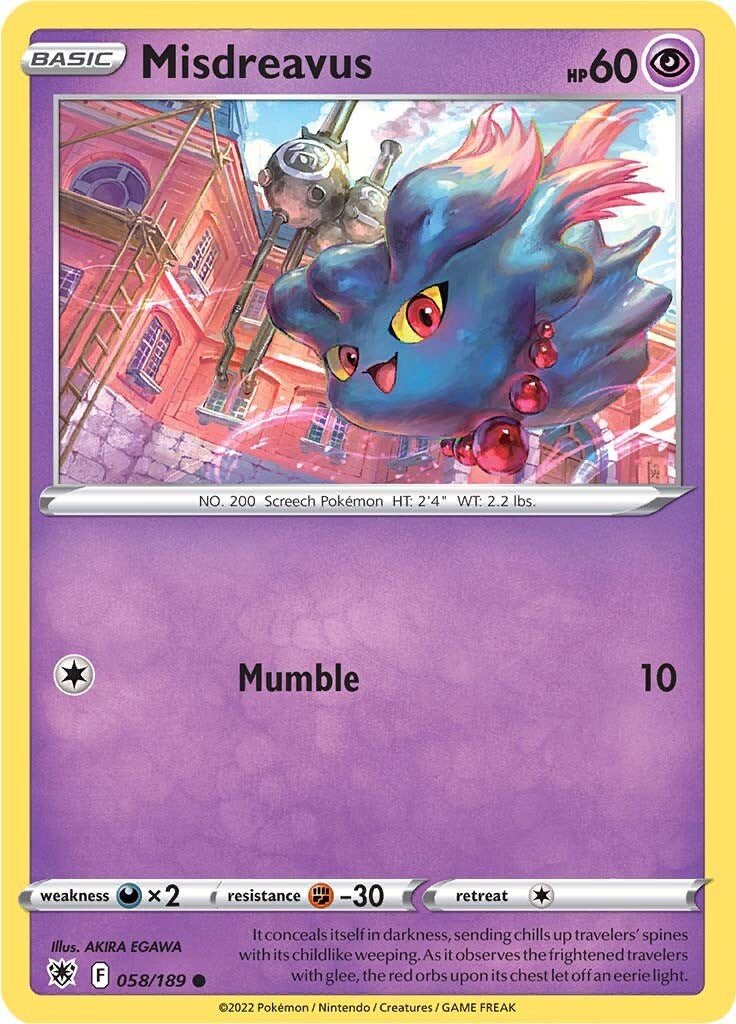 Misdreavus [SWSH10 - 058]