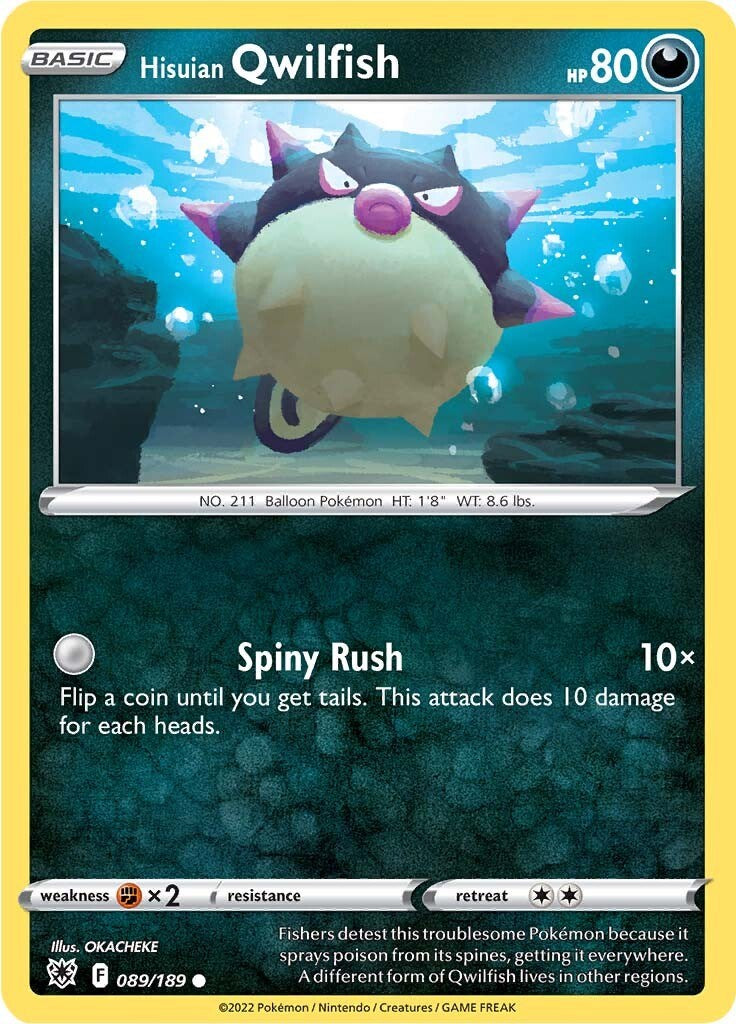 Hisuian Qwilfish (89) [SWSH10 - 089]