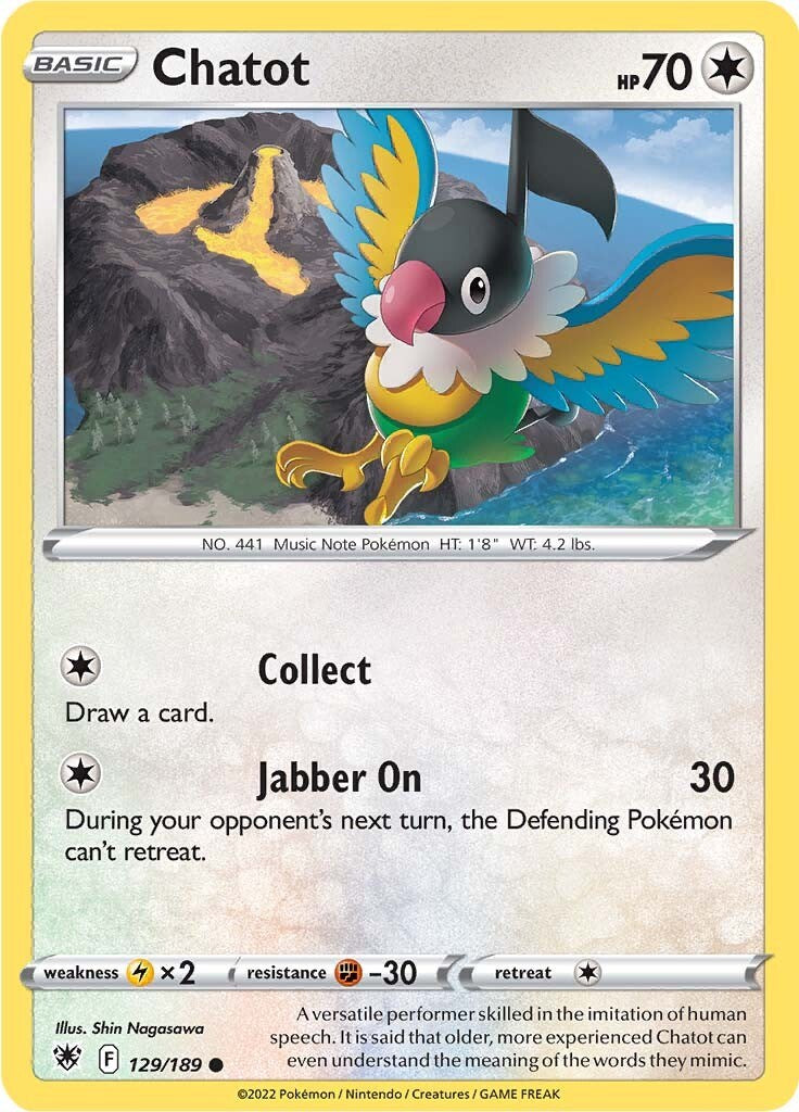 Chatot [SWSH10 - 129]