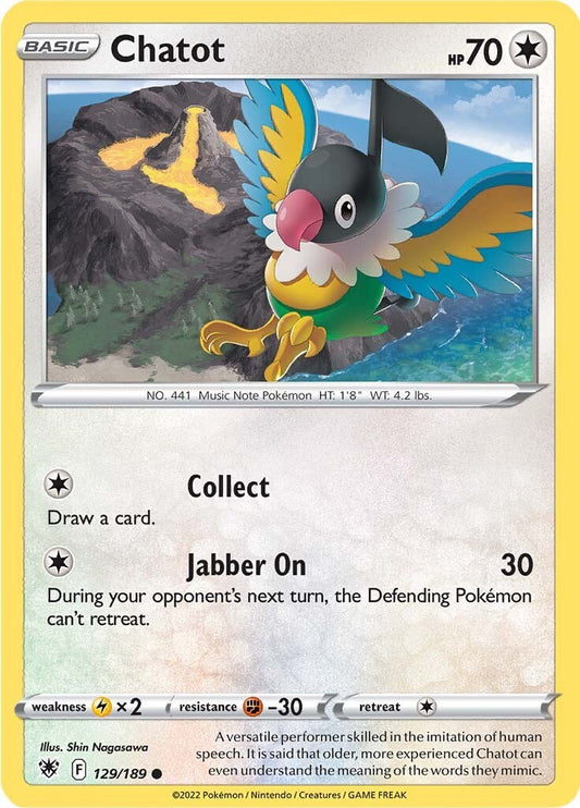 Chatot [SWSH10 - 129]