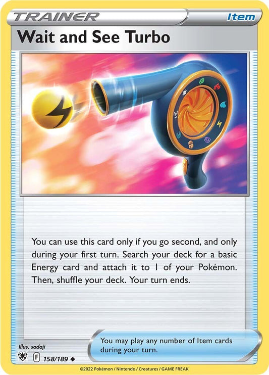 Wait and See Turbo [SWSH10 - 158]