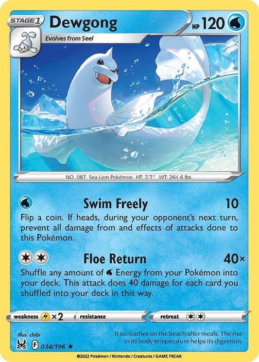 Dewgong [SWSH11 - 034]