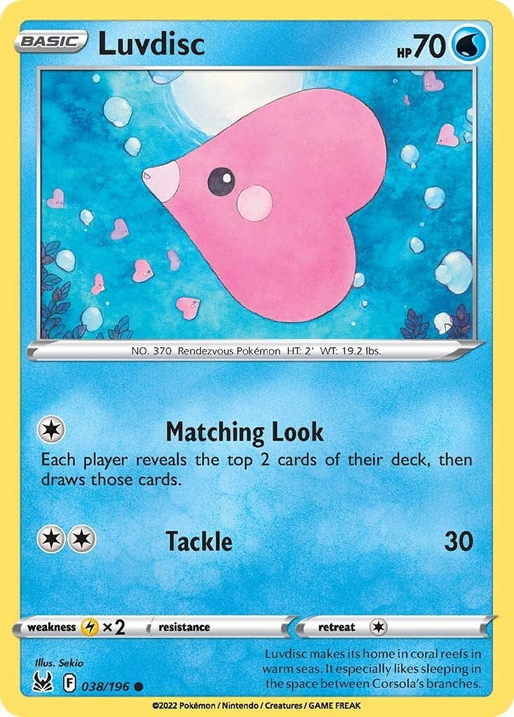 Luvdisc [SWSH11 - 038]