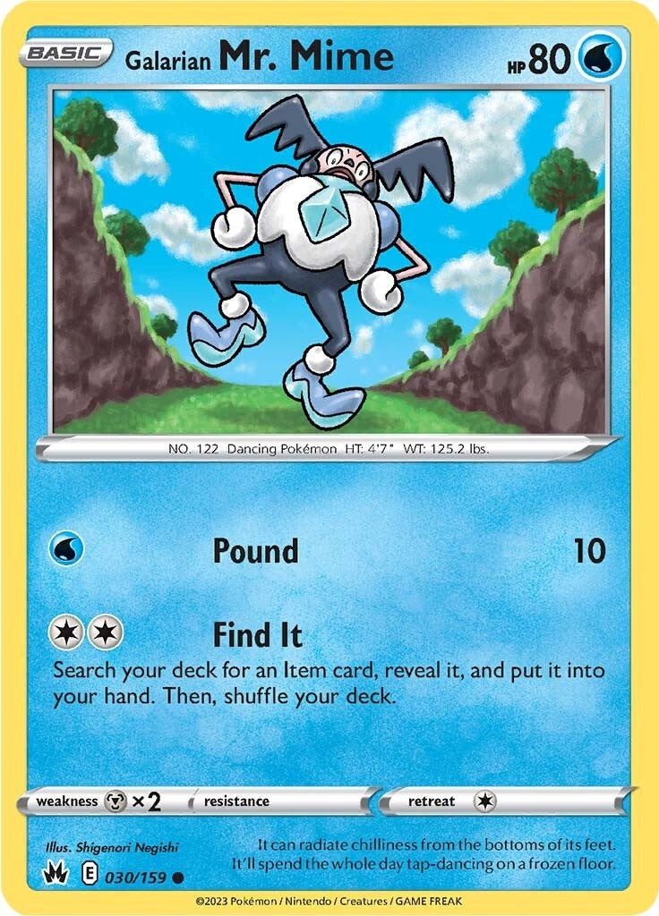 Galarian Mr. Mime [CRZ - 030]