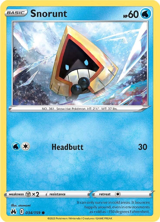 Snorunt [CRZ - 034]