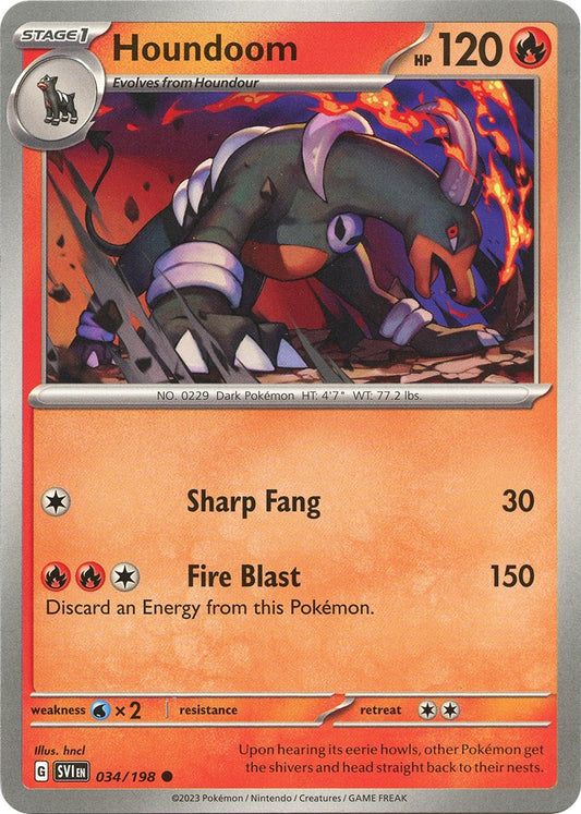 Houndoom - 034/198 [SVI - 034]