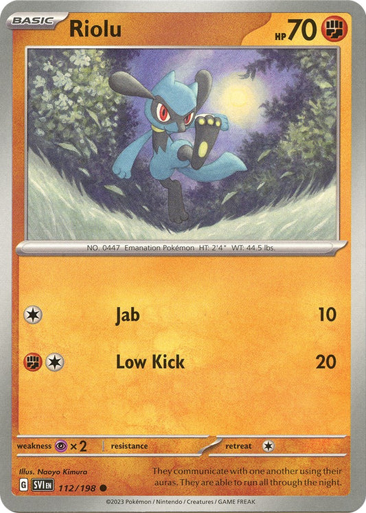 Riolu - 112/198 [SVI - 112]