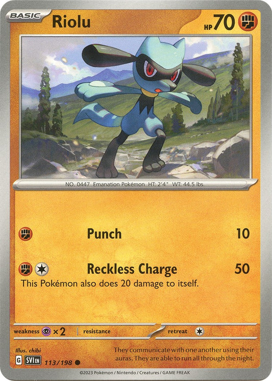 Riolu - 113/198 [SVI - 113]