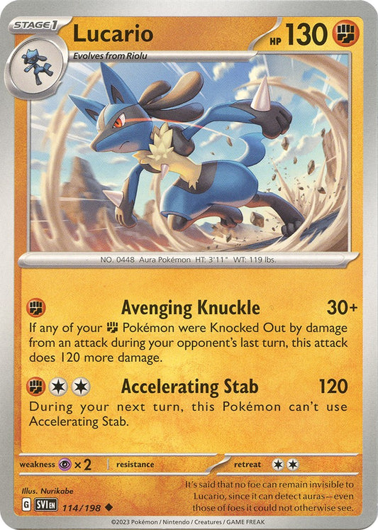 Lucario - 114/198 [SVI - 114]