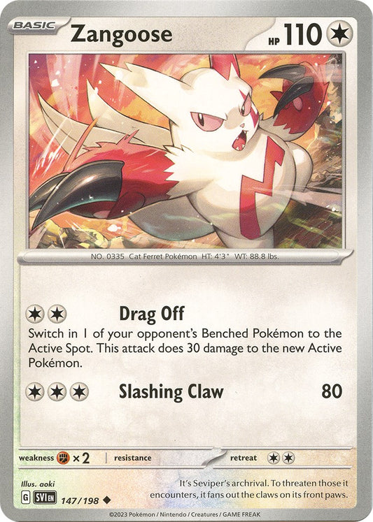 Zangoose - 147/198 [SVI - 147]