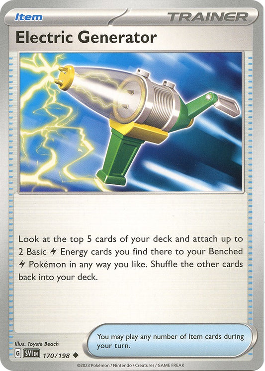 Electric Generator [SVI - 170]