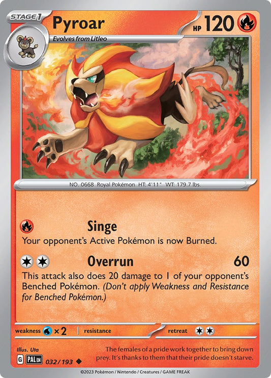 Pyroar - 032/193 [PAL - 032]