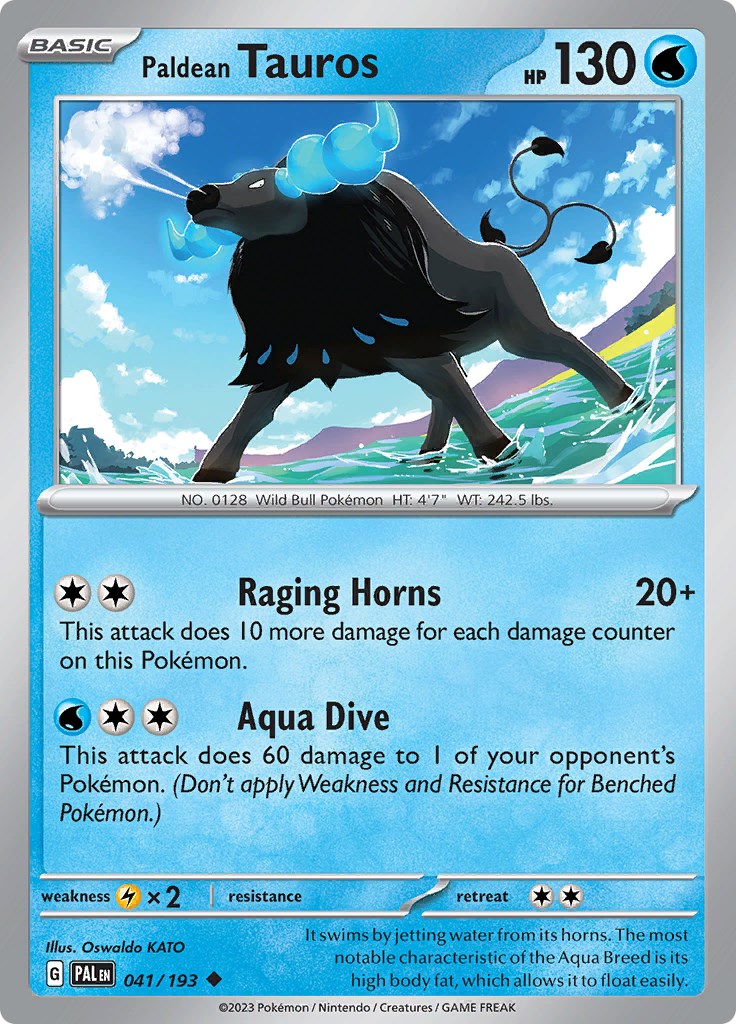 Paldean Tauros - 041/193 [PAL - 041]