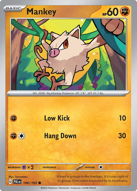 Mankey [PAL - 106]