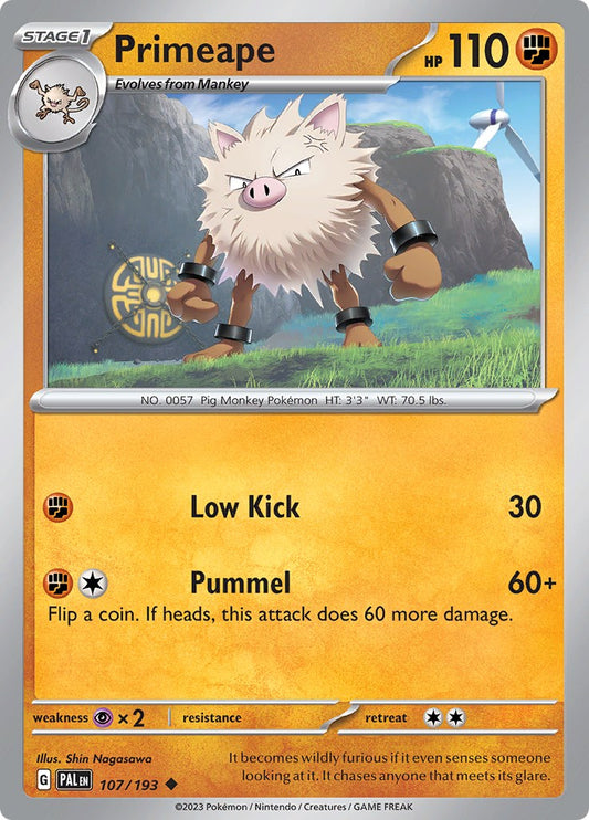Primeape [PAL - 107]