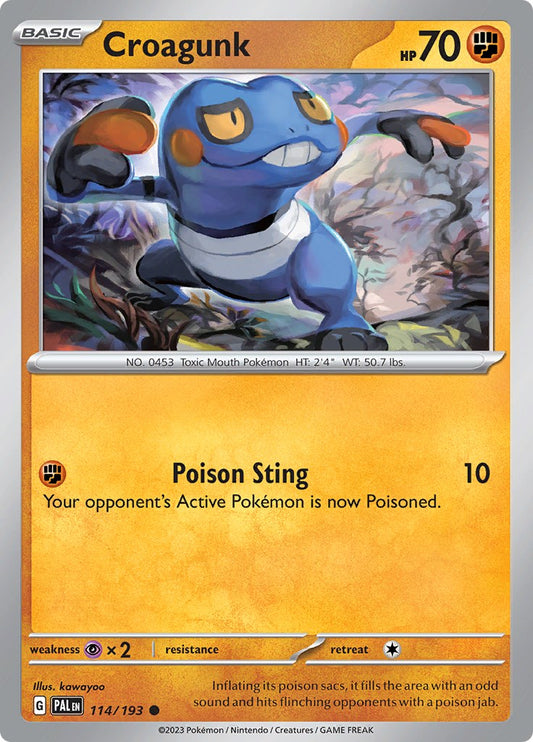 Croagunk [PAL - 114]