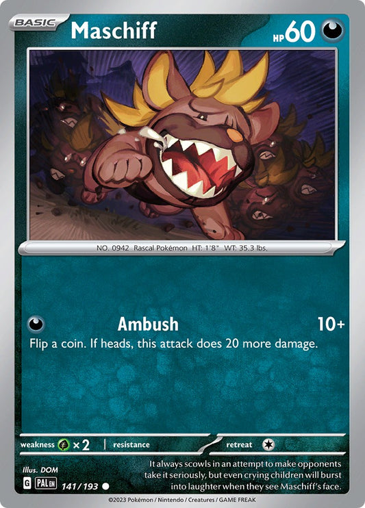 Maschiff - 141/193 [PAL - 141]