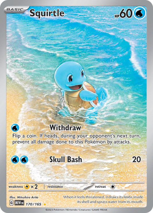 Squirtle - 170/165 [MEW - 170]