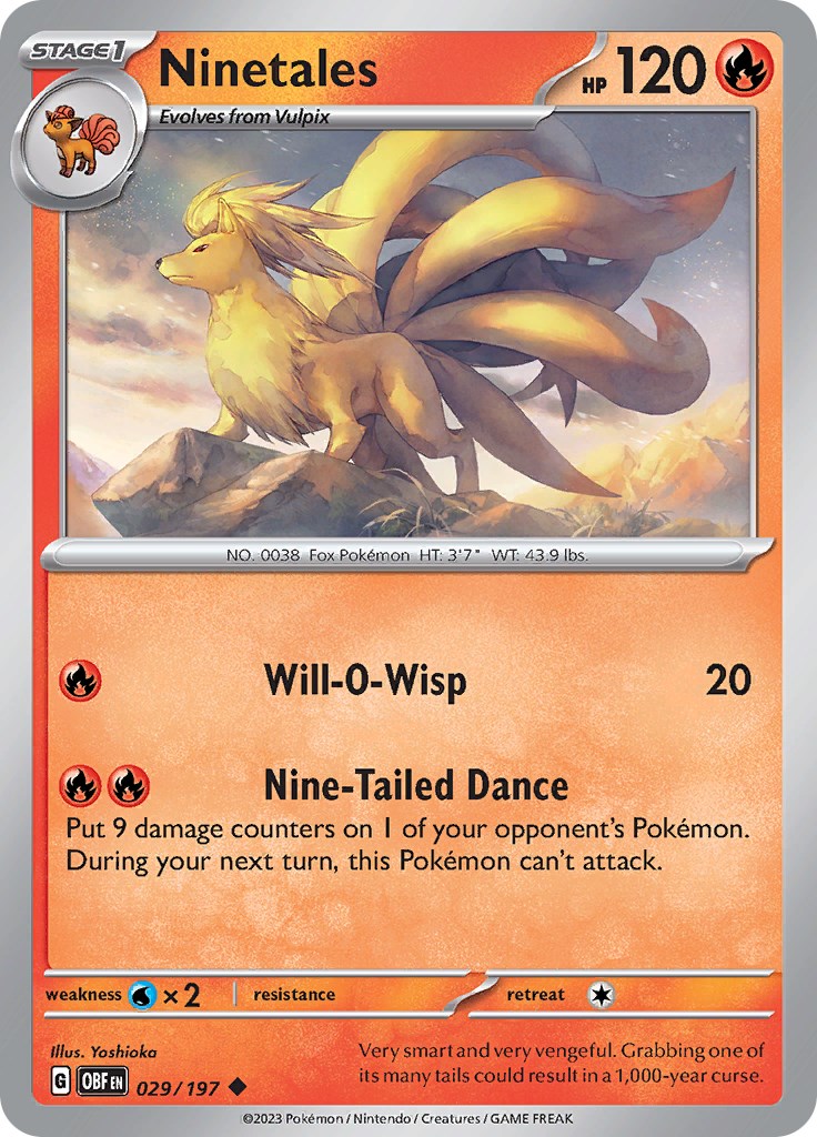 Ninetales [OBF - 029]