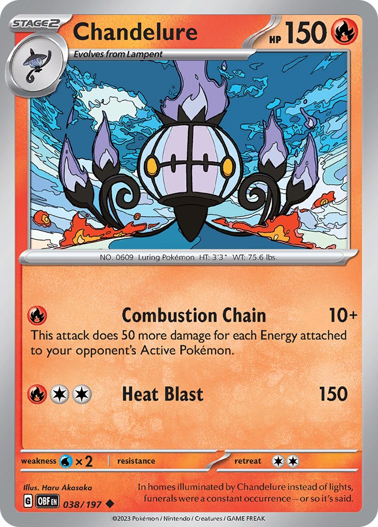 Chandelure [OBF - 038]
