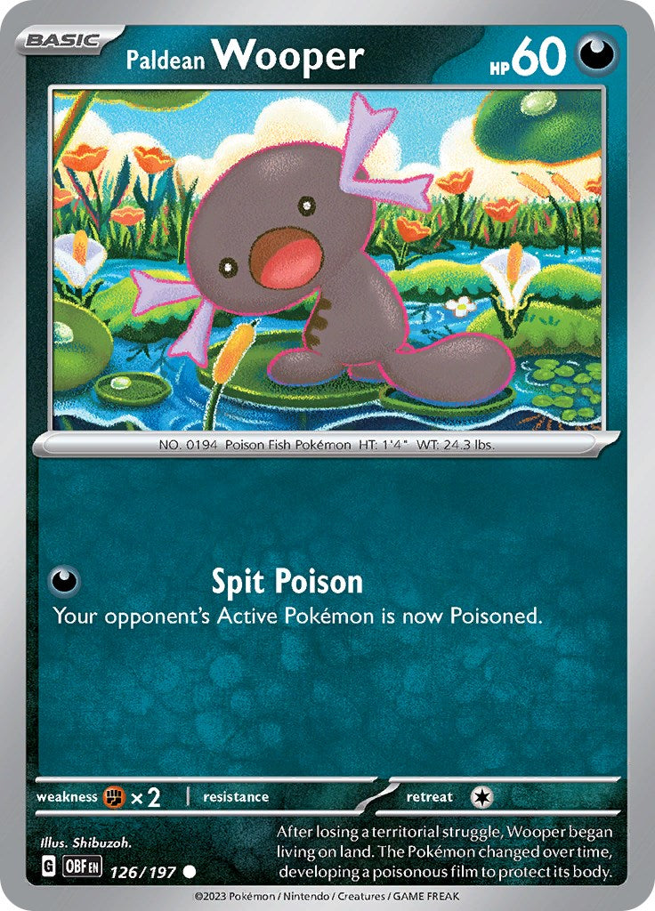 Paldean Wooper - 126/197 [OBF - 126]
