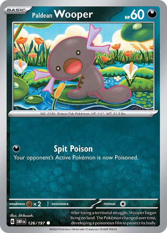 Paldean Wooper - 126/197 [OBF - 126]
