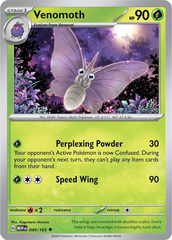 Venomoth [MEW - 049]