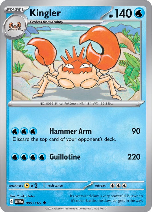 Kingler [MEW - 099/165]