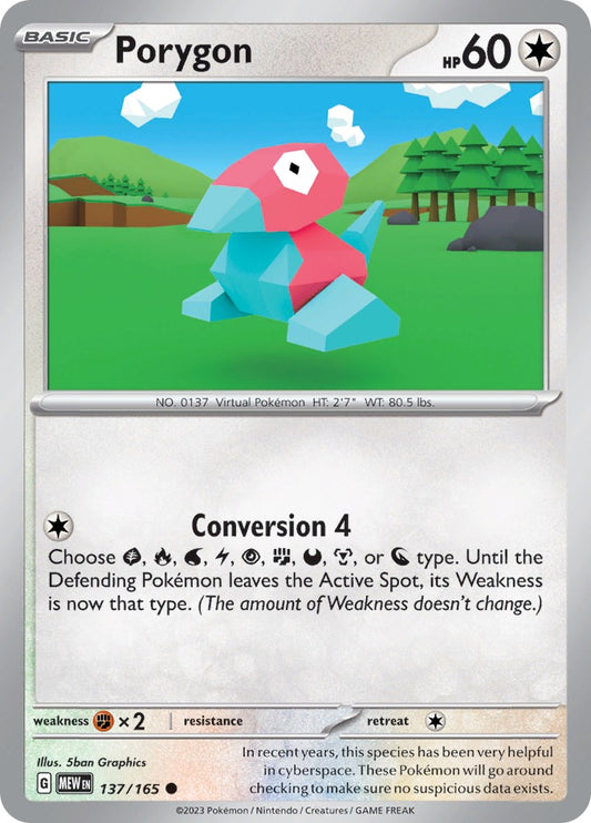 Porygon [MEW - 137]