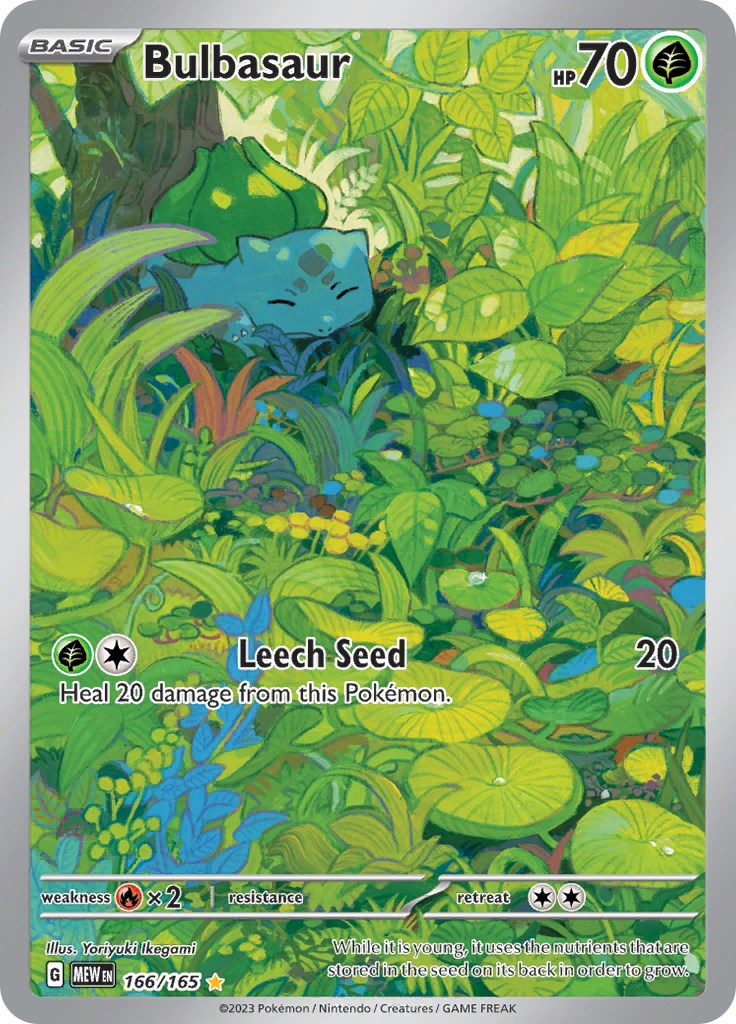 Bulbasaur - 166/165 [MEW - 166]