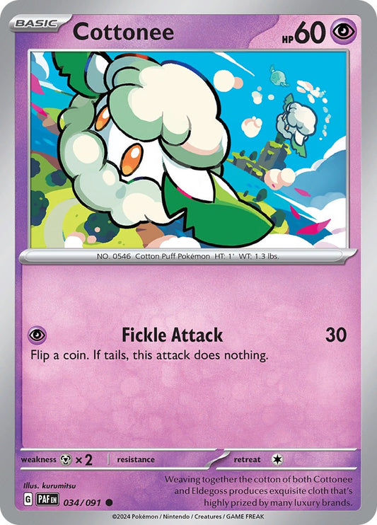 Cottonee [PAF - 034]