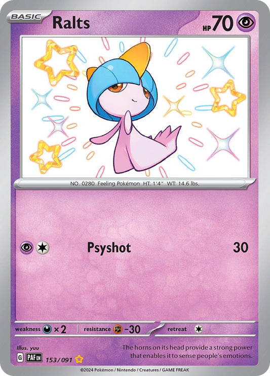 Ralts - 153/091 [PAF - 153/091]