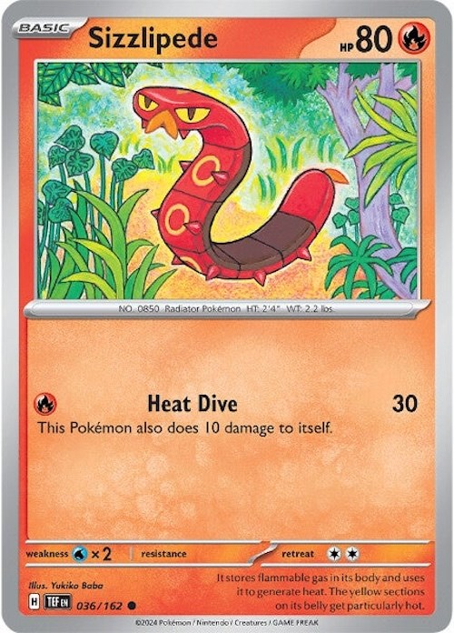 Sizzlipede [TEF - 036]