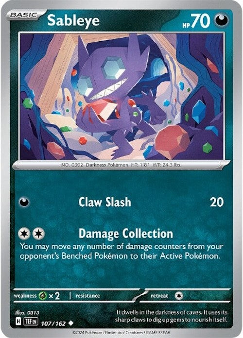 Sableye [TEF - 107]
