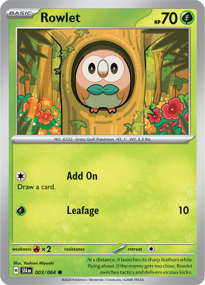 Rowlet [SFA - 003]