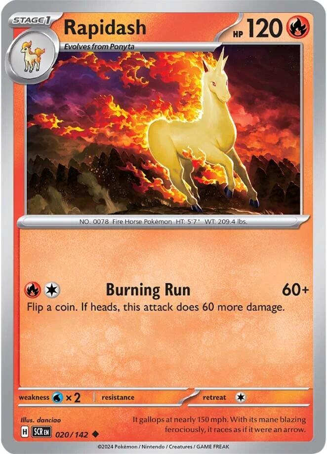 Rapidash [SCR - 020]