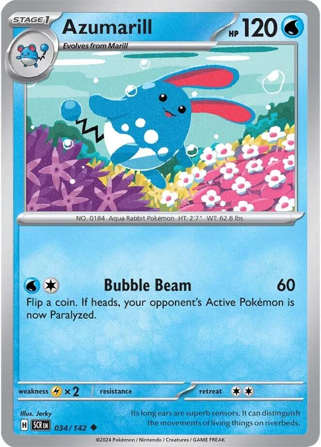 Azumarill [SCR - 034]